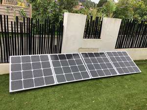 ビームエネルギー完全DIY <span class=keywords><strong>300W</strong></span>/400WソーラーキットMPPTコントローラリチウムイオン電池モノラルソーラーパネル家庭用地上壁取り付け - Product Image 2