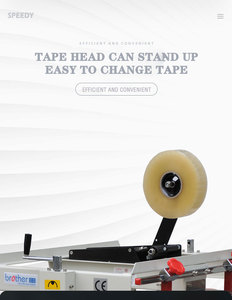 Machine d'emballage réglable pour cartons supérieurs et inférieurs, machines de conditionnement - Product Image 2