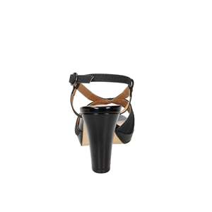 Sandalo con Tacco Cinzia Soft da Donna Nero CN2024 con Cinturino alla Caviglia - Product Image 3