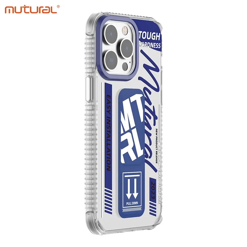 Mutura Бестселлер IML чехол для телефона для iPhone15 Pro Max с магнитной присоской складной чехол для мобильного телефона