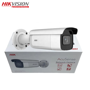 Cámara CCTV Hikvision Original de 8 MP, H.265 + IP67, clasificación de objetivos de vehículos humanos, cámara Bullet varifocal motorizada - Product Image 1