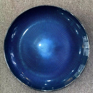 Juego de Platos Base para Vino Espumoso con Diseño de Rosas Doradas a Rayas, Únicos, para Bodas, Venta al por Mayor - Product Image 5