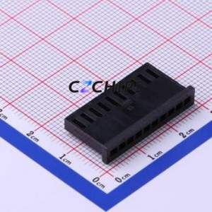 P2530-10-BK Housing (Wire-to-Board / Wire-to-Wire) P=2.54mm Connector 1x10P 2.54mm 1 10 - Product Image 1