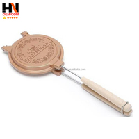 Plaque de cuisson pour sandwichs et toasts, moulée par pressage à chaud, pour camping en extérieur, compatible feu direct, avec clip de fixation pour bord de pot