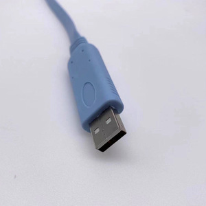 <b>Usb</b> <b>To</b> Rj45 Console <b>Cable</b> For Router Switch Configuration Blue Oxygen Free Copper Wire Injection Molding - Product Image 3