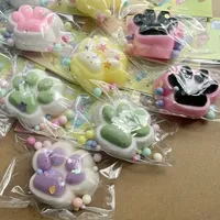 Vente directe d'usine en gros : Jouet anti-stress Taba Squishy pour enfants, à rebond lent, nouveau design, à pincer et à presser