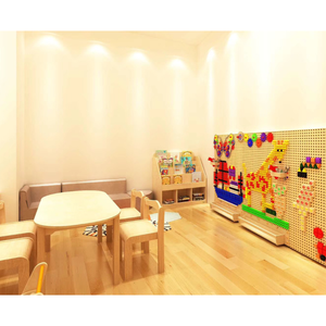 Fornitura di asilo a buon mercato e spedizione gratuita in legno Montessori classe Set per asilo nido in età prescolare <span class=keywords><strong>mobili</strong></span> per bambini - Product Image 5