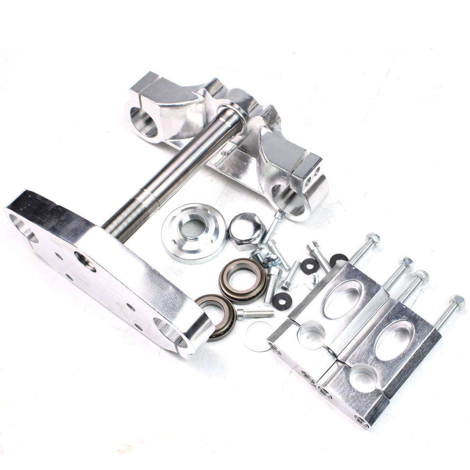 Triple Riser 33mm 200L Axle with Clamps for Front Fork 22mm Handlebar ...