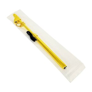 Pengukur Tekanan Udara Ban Portabel Tugas Berat 31cm 10-150psi dengan Cincin Gantung untuk Kendaraan - Product Image 1