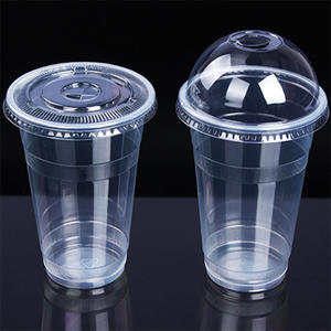 Gobelets en plastique PP transparents biodégradables écologiques jetables 220 ml avec impression personnalisée - Green Treasure - Product Image 4