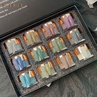 Nail Art Beauty Nail paillettes boîte ensemble poudre à ongles réfléchissante Flash lumière diamant paillettes poudre
