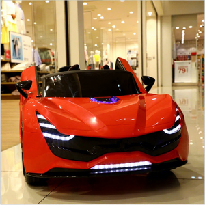 Elektrische kinderwagen met afstandsbediening, vier wielen, plastic, op batterijen, vroege educatie, schommel speelgoedauto, zitje - Product Image 4