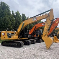 Excavatrice sur chenilles d'occasion Caterpillar 320GC, modèle CAT320GC, 20 tonnes, avec une puissance de 110 kW et une capacité de godet de 1,38 m³, à vendre