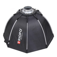 Triopo K2 55/65/90/120cm Portable Photo Bowens Parapluie Octogonal Softbox Extérieur Flash Softbox