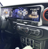 Kokpit Virtual Panel Instrumen Digital 27" untuk Jeep Wrangler JL 4xe Rubicon 2018-2024