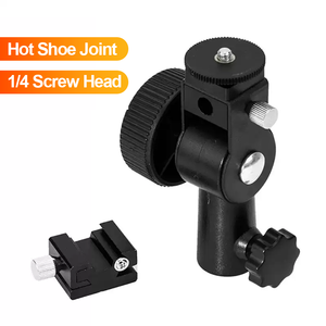 Soporte de Luz para Cámara Godox V860II V1 Compatible con TT520, Soporte de Flash con Zapata, Disparador de Flash, Accesorio para Estudio Fotográfico con Paraguas - Product Image 3