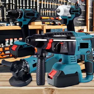 Convenient Cordless Drill Power Tool Set Essential Home Improvement and DIY Projects Kit