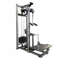 Appareil de musculation professionnel à câbles avec système de poids pour exercices de dos, de poitrine, de fessiers et de press d'épaules