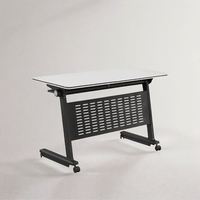 Table de conférence pliable en métal pour la maison, le bureau et les salles de réunion