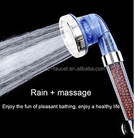 Pommeau de Douche Portable Premium 3 Modes à Ions Négatifs, Installation Facile, Idéal Hôtels et Appartements, Design Moderne et Élégant