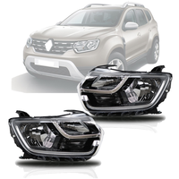 Phares de voiture Duster 2020, accessoires LED pour voiture, construction en plastique, phares