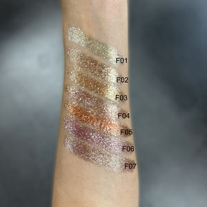 PROMOTION Paillettes Fines Très Pigmentées de Petite Taille Pigment de Maquillage sous Marque Privée Fards à Paupières Lisses Diamant - Product Image 5