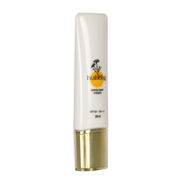 Bouteille de protection solaire de luxe 60ml 5 couches d'emballage cosmétique EVOH joint acrylique et bouchon à vis en plastique-pour crème