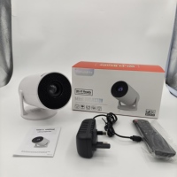 Mini Proyector CRT Portátil 4K, Nativo 1080P, Compatible con 50ANSI, Android 11, Enfoque Automático, WiFi6, LED, Cine en Casa, Películas al Aire Libre
