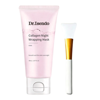Masque facial en cristal OEM/ODM, crème hydratante de nuit au collagène PDRN pour le visage, tous types de peau, revitalisant pour la peau pendant la nuit