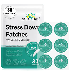 SOLOTREE Marque privée OEM naturel Vegan Relax Patch étanche Stress Down Patchs apaisants pour l'anxiété avec complexe de vitamine B - Product Image 1