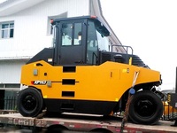 Rouleau à pneus en caoutchouc de 16 tonnes XP163, compacteur routier à pneus pneumatiques pour le compactage de l'asphalte