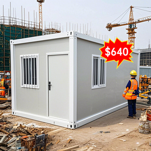 Bureau détachable préfabriqué de maison de conteneur d'assemblage rapide pour la cabine isolée de station de quarantaine d'hôtel de bureau de site temporaire - Product Image 1