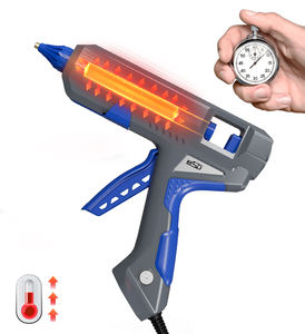 <span class=keywords><strong>Pistolet</strong></span> à <span class=keywords><strong>colle</strong></span> de qualité industrielle pour le bricolage, application thermofusible électrique <span class=keywords><strong>sur</strong></span> matière plastique avec température réglable - Product Image 2