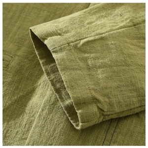 <span class=keywords><strong>Giacca</strong></span> Blazer in <span class=keywords><strong>Lino</strong></span> e Cotone di Alta Qualità, Vestibilità Slim Casual per <span class=keywords><strong>Uomo</strong></span> - Product Image 6