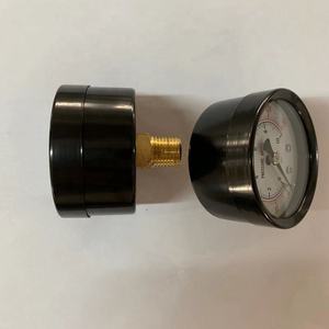 مقياس ضغط الهواء الجاف <span class=keywords><strong>2</strong></span> بوصة (50) 0-140 رطل لكل بوصة/10 بار ، حافظة فولاذية ، حامل خلفي NPT - Product Image 6