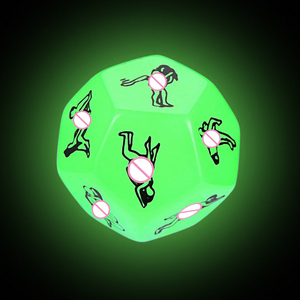 Juego de Dados Sexuales de 12 Caras con Luz, Juego de Pareja, Juego Familiar en Existencia - Product Image 2
