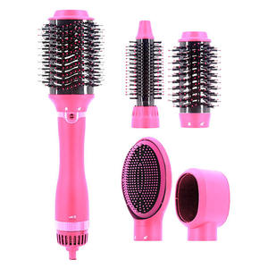 Secador de Pelo <span class=keywords><strong>5</strong></span> <span class=keywords><strong>en</strong></span> <span class=keywords><strong>1</strong></span> Rosa 1000W, Cepillo Secador, Secador de Pelo con Aire Caliente, Peine, Herramienta de Peinado <span class=keywords><strong>5</strong></span> <span class=keywords><strong>en</strong></span> <span class=keywords><strong>1</strong></span> - Product Image 2