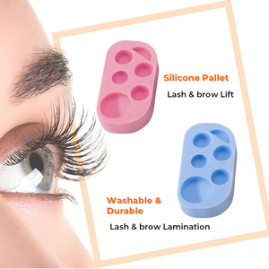 Paleta de Silicona Multicolor para Lifting de Pestañas, Bandeja Suave para Permanente de Pestañas y Cejas, Silicona para Tinte de Cejas - Product Image 6