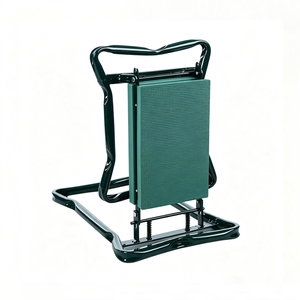 Foldable Garden Kneeler and Seat with Tool Pouch Heavy Duty EVA Foam Padded <b>Kneeling</b> <b>Pad</b> Steel Frame Bench Stool - Product Image 3