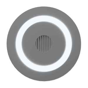 Invisible <b>ceiling</b> fan 13 inch BLDC motor LED <b>light</b> wood finish energy saving side exhaust for kitchen use - Product Image 4