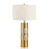 Lampes en laiton de luxe modernes, lampes de chevet en métal, lampes de lecture pour la chambre à coucher et la décoration de la maison