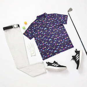 Custom logo Design High Quality Spandex Polyester Quick Dry Slim Fit Knit <b>Golf</b> <b>Clothing</b> Homme Polo t Shirt for Men - Product Image 4