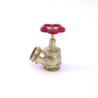 Régulateur de pression en laiton DN40 à filetage externe pour hydrant d'incendie, de haute qualité, durable, jaune, marque SH, pour usage intérieur, avec vanne de tuyau d'incendie
