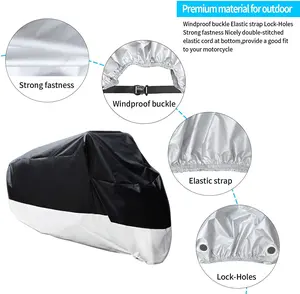 Universal Waterproof Motorcycle Accessories Cover Bike Protection Cover