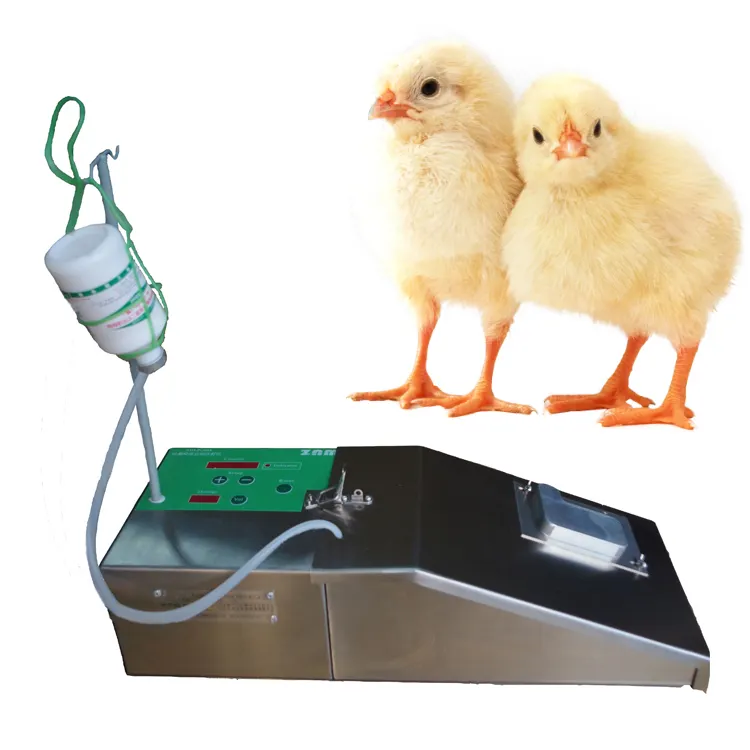 Único seringa Vacinador para a vacinação das aves máquina Automática