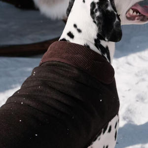 O inverno luxuoso Pet veste a jaqueta Eco-friendly do cão do estilo britânico clássico sólido do algodão para cães pequenos de tamanho médio para o Natal - Product Image 6