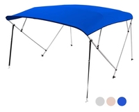 Prix d'usine – Housse de bateau Bimini en tissu Oxford 600D, installation facile, pare-soleil avec charnières