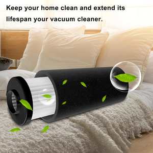 Filtro de Cartucho Lavable y Reutilizable para Aspiradora Dirt Devil F112 AD47936, Piezas de Repuesto, Filtro Atrapa Olores Endura - Product Image 6