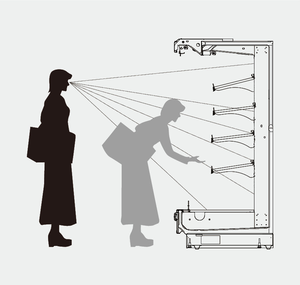 Exhibidor Abierto de Múltiples Niveles para Frutas y Verduras W1250, D1050 H2100, Tipo Remoto, 220V, Acero Inoxidable, LED, para <span class=keywords><strong>Supermercado</strong></span> - Product Image 3