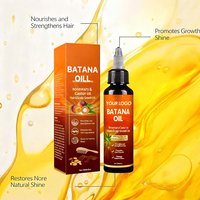 Set Perawatan Rambut Minyak Batana Mentah Alami Organik Label Pribadi Minyak Penumbuh Rambut Batana untuk Wanita Kulit Hitam Minyak Biji Labu